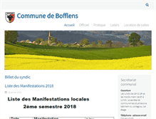 Tablet Screenshot of bofflens.ch